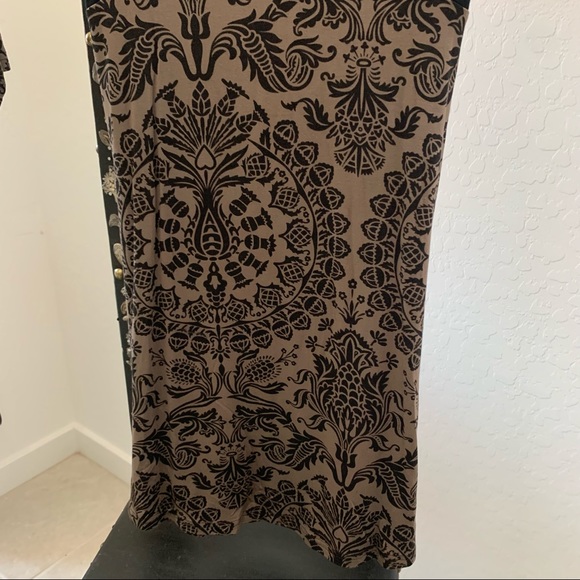 Athleta V-Neck Dress 3/4 Sleeve S - Picture 3 of 7